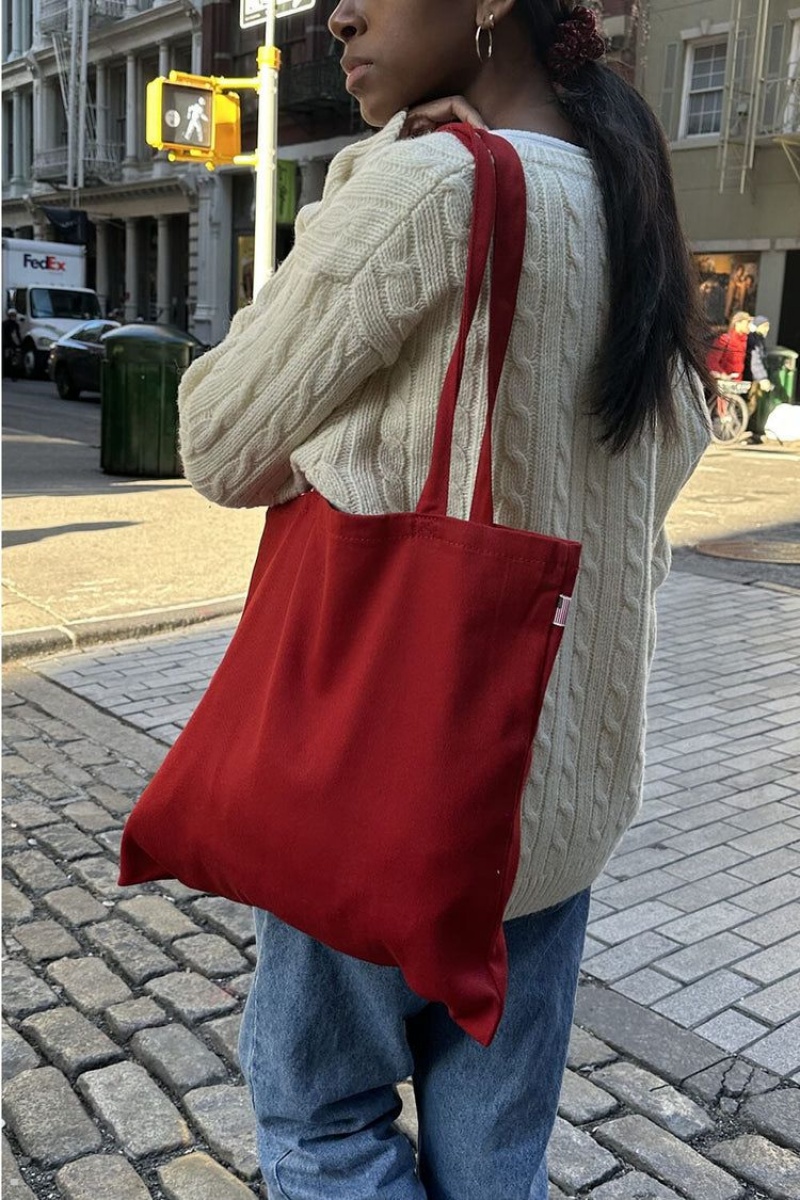 Sacs Fourre Tout Brandy Melville BM Rouge | OVY-66582033